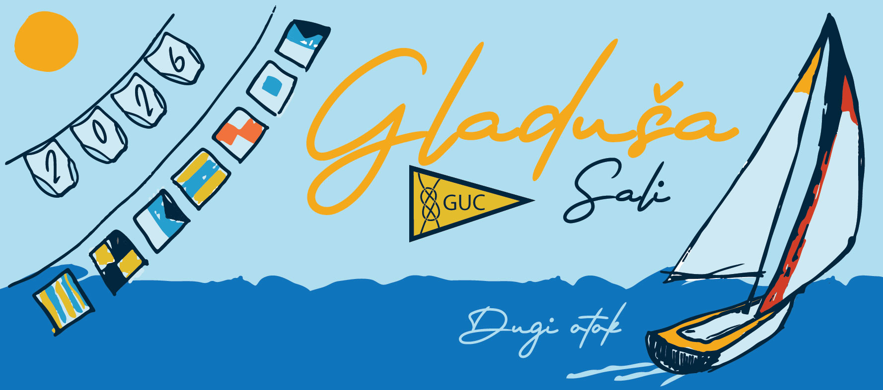 Gladuša 2026, saljska regata krstaša